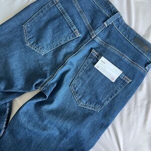 Classic Blue Denim Jeans - Dark Wash